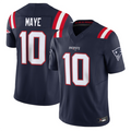 Trusc NE.Patriots #10 Drake Maye Navy Vapor F.U.S.E. Limited Stitched Jerseys