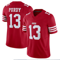 Trusc SF.49ers #13 Brock Purdy Player Scarlet Vapor F.U.S.E. Limited Stitched Jerseys