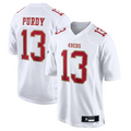 Trusc SF.49ers #13 Brock Purdy Player Tundra White Fashion Game Stitched Jerseys