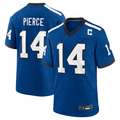 Trusc #14 Alec Pierce Player IN.Colts Indiana Nights Alternate Game Stitched Jerseys - Royal