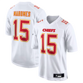 Trusc #15 Patrick Mahomes Player KC.Chiefs Carbon White Fashion Game Stitched Jerseys