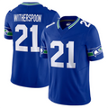 Trusc S.Seahawks #21 Devon Witherspoon Player Royal Alternate Vapor F.U.S.E. Stitched Jerseys