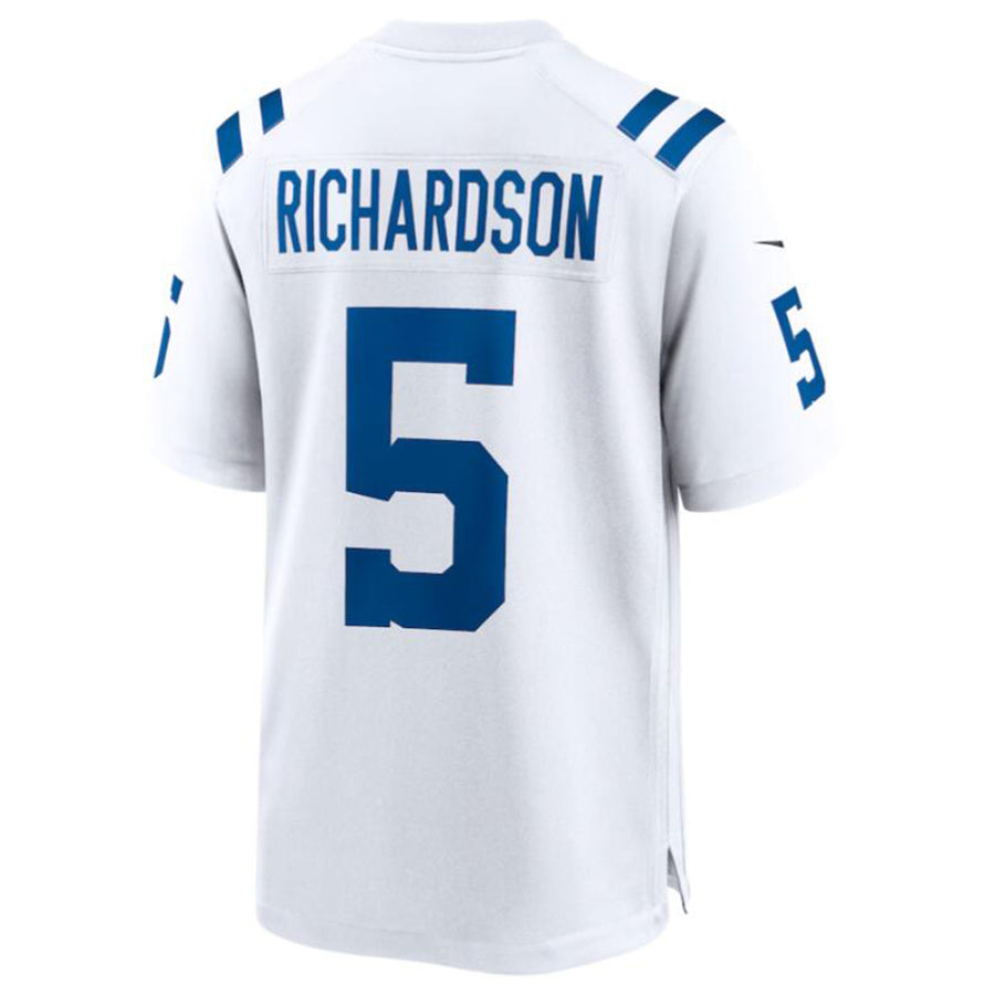 Trusc IN.Colts #5 Anthony Richardson White 2023 Draft First Round Pick Game Stitched Jerseys