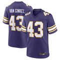 Trusc #43 Andrew Van Ginkel Player MN.Vikings Purple Game Stitched Jerseys