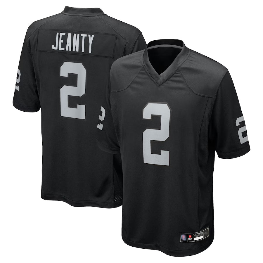 Trusc LV.Raiders #2 Ashton Jeanty Player Black Game Stitched Jerseys