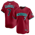 Trusc A.Diamondbacks #7 Corbin Carroll Player Red Alternate Limited Personalized Stitched Jerseys