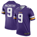 Trusc #9 J.J. McCarthy Player MN.Vikings Purple Alternate Legend Stitched Jerseys
