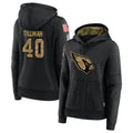 Trusc A.Cardinals #40 Pat Tillman Player Black Salute to Service Limited Hoodie Stitched Jerseys