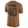 Trusc A.Cardinals #40 Pat Tillman Player Brown Salute To Service Limited Stitched Jerseys
