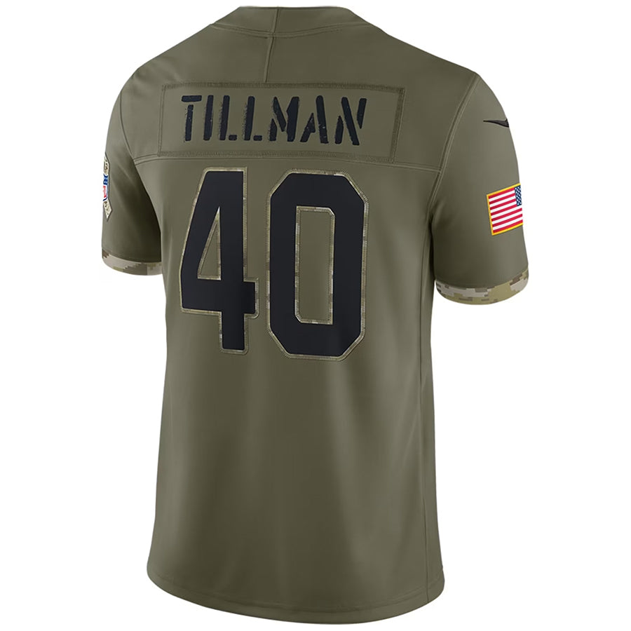 Trusc A.Cardinals #40 Pat Tillman Player Olive Salute to Service Limited Stitched Jerseys