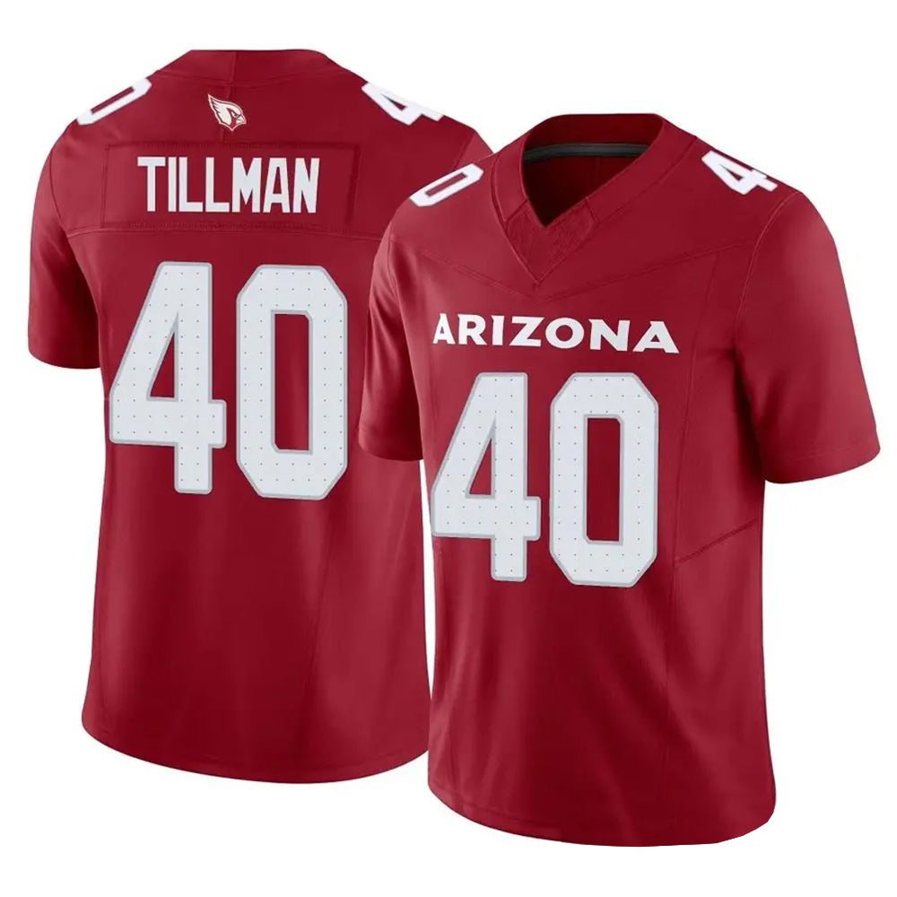 Trusc A.Cardinals #40 Pat Tillman Player Red Vapor F.U.S.E. Limited Stitched Jerseys
