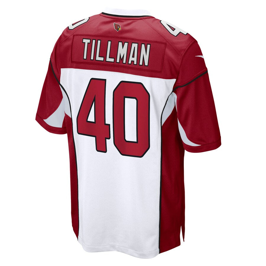 Trusc A.Cardinals #40 Pat Tillman Player White Game Road Stitched Jerseys