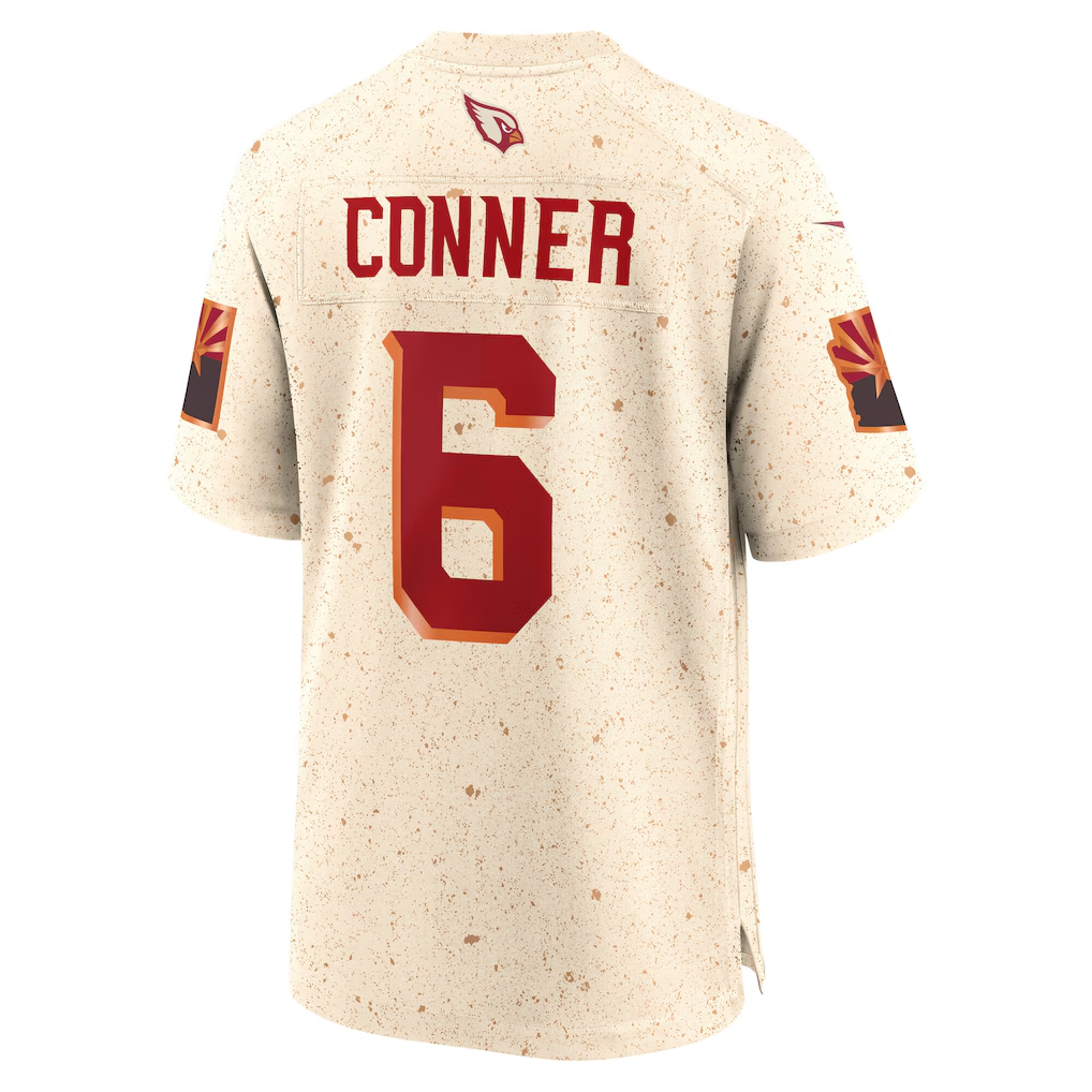 Trusc A.Cardinals #6 James Conner Natural 2025 Rivalries Collection Game Stitched Jerseys