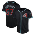Trusc A.Diamondbacks #57 Eduardo Rodriguez Player Black Limited Alternate Stitched Jersey