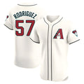 Trusc A.Diamondbacks #57 Eduardo Rodriguez Player Cream Elite Home Stitched Jersey