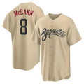 Trusc A.Diamondbacks #8 James McCann Player Gold Replica 2026 City Connect Cool Stitched Jersey