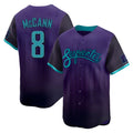 Trusc A.Diamondbacks #8 James McCann Player Purple Limited 2026 City Connect Stitched Jersey