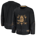 Trusc A.Ducks Black 2024 Military Appreciation Practice Jerseys