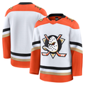 Trusc A.Ducks White Away Premium Jerseys