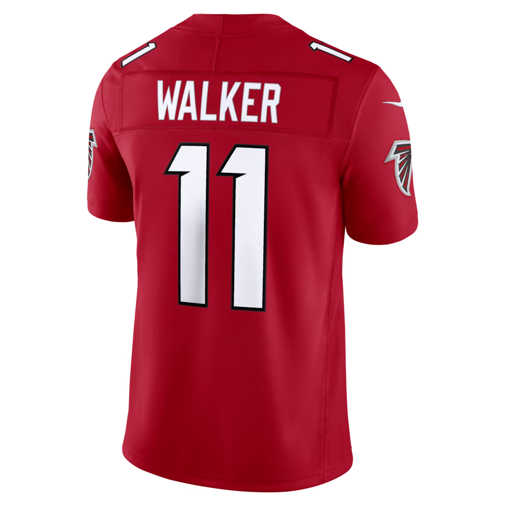 Trusc A.Falcons #11 Jalon Walker Red Team Vapor F.U.S.E. Stitched Limited Jerseys