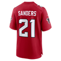 Trusc A.Falcons #21 Deion Sanders Red Retired Player Game Stitched Jerseys