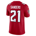 Trusc A.Falcons #21 Deion Sanders Red Vapor F.U.S.E. Stitched Retired Limited Jerseys