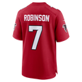Trusc A.Falcons #7 Bijan Robinson Red Game Stitched Jerseys