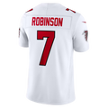 Trusc A.Falcons #7 Bijan Robinson White Vapor F.U.S.E. Stitched Limited Jerseys