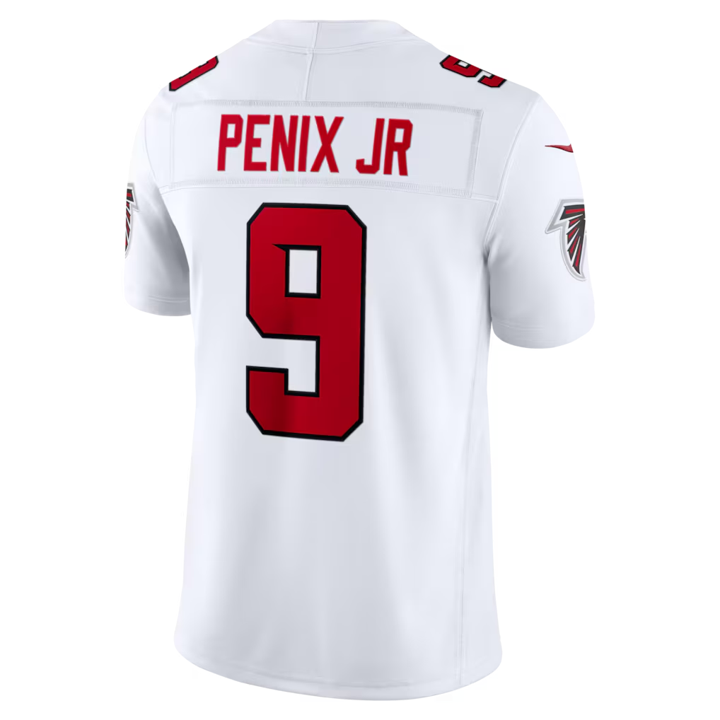Trusc A.Falcons #9 Michael Penix Jr. White Vapor F.U.S.E. Limited Stitched Jerseys