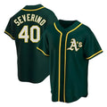 Trusc Athletics #40 Luis Severino player Green Replica Alternate Stitched Jersey