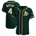 Trusc Athletics #4 Lawrence Butler player Green Authentic Alternate Stitched Jersey