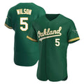 Trusc Athletics #5 Jacob Wilson Green Authentic Kelly Alternate Stitched Jersey