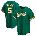 Trusc Athletics #5 Jacob Wilson Green Kelly Alternate Stitched Jersey
