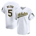 Trusc Athletics #5 Jacob Wilson White Limited Home Stitched Jersey