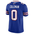 Trusc B.Bills #0 Keon Coleman Player Royal Home Vapor F.U.S.E. Limited Stitched Jerseys