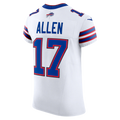 Trusc B.Bills #17 Josh Allen White Vapor F.U.S.E. Elite Stitched Jerseys