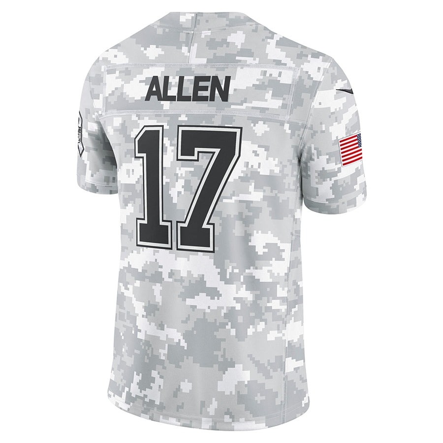 Trusc B.Bills #17 Josh Allen Player Arctic Camo Salute to Service Limited Stitched Jerseys