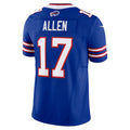 Trusc B.Bills #17 Josh Allen Player Royal Vapor F.U.S.E. Limited Stitched Jerseys