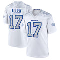 Trusc B.Bills #17 Josh Allen Player White Rivalries Collection Game Stitched Jersey