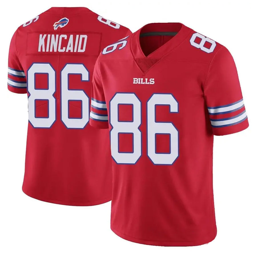 Trusc B.Bills #86 Dalton Kincaid Player Red Vapor F.U.S.E. Limited  Stitched Jerseys