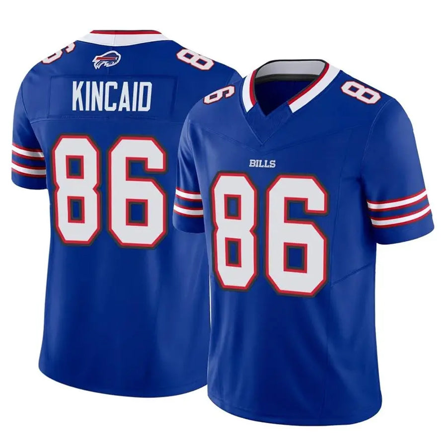 Trusc B.Bills #86 Dalton Kincaid Player Royal Vapor F.U.S.E. Limited Stitched Jerseys