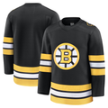 Trusc B.Bruins Black Home Premium Stitched Jerseys