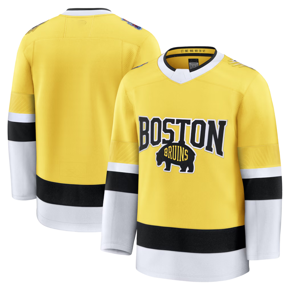 Trusc B.Bruins Gold 2026 Stadium Series Premium Jerseys