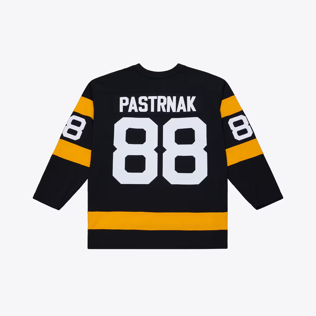 Trusc B.Bruins #88 David Pastrnak Mitchell & Ness Black 2015 Power Play Stitched Jerseys