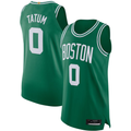 Trusc B.Celtics #0 Jayson Tatum Kelly Green Authentic Jerseys - Icon Edition