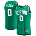Trusc B.Celtics #0 Jayson Tatum  Kelly Green Big & Tall Fast Break Player Jerseys - Icon Edition