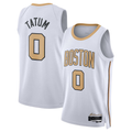 Trusc B.Celtics #0 Jayson Tatum White 2025 2026 Swingman Jerseys - City Edition