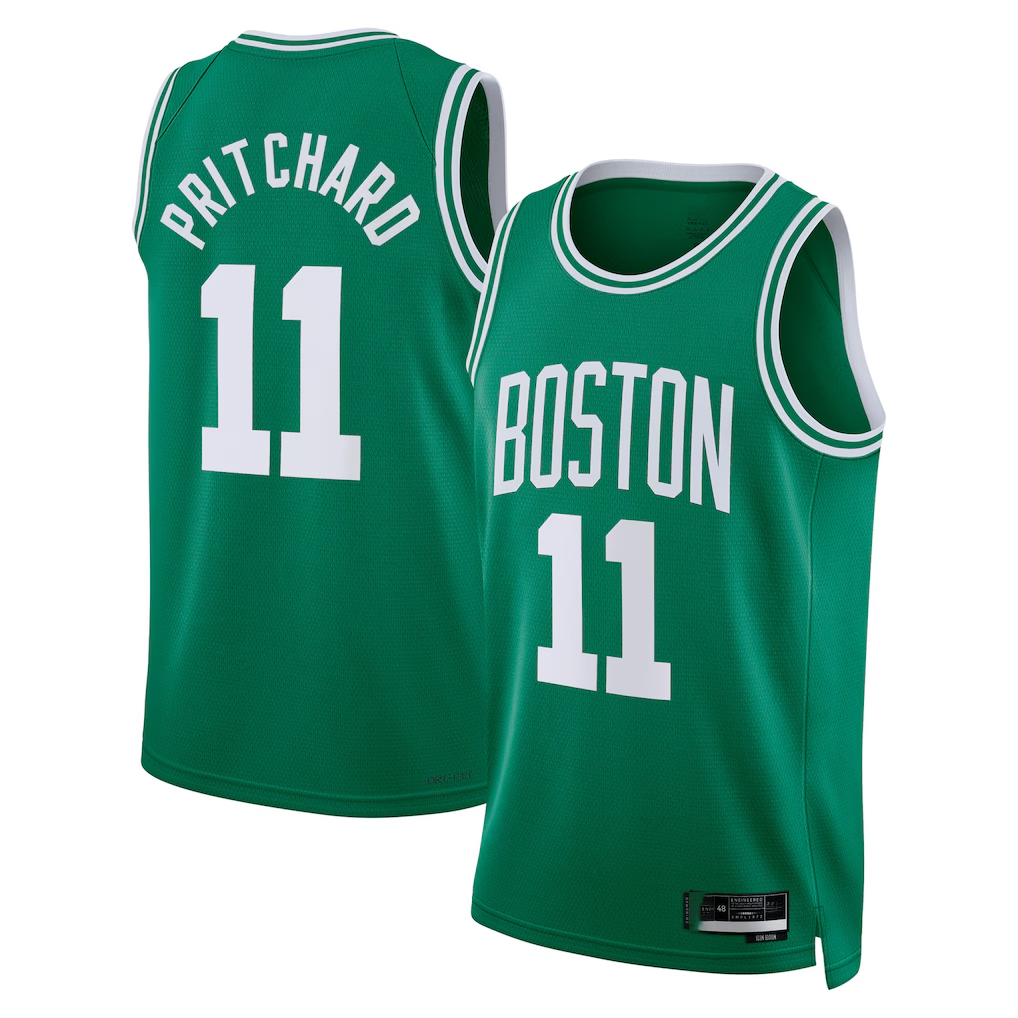 Trusc B.Celtics #11 Payton Pritchard Kelly Green Swingman Jerseys - Icon Edition