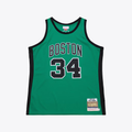 Trusc B.Celtics #34 Paul Pierce Mitchell & Ness Kelly Green 2007-08 Hardwood Classics Authentic Jerseys