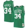 Trusc B.Celtics #34 Paul Pierce Mitchell & Ness Kelly Green Hardwood Classics Swingman Jerseys